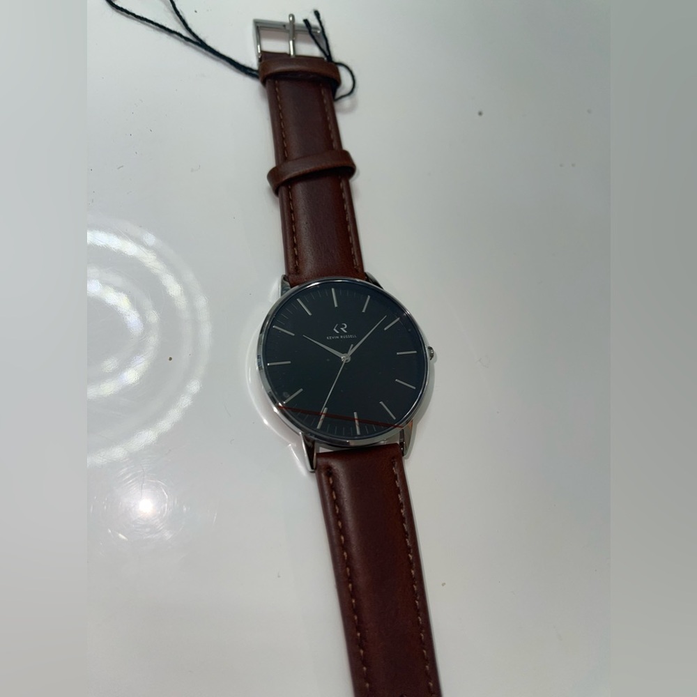 Kevin Russell Luxury Watch - Brown Leather